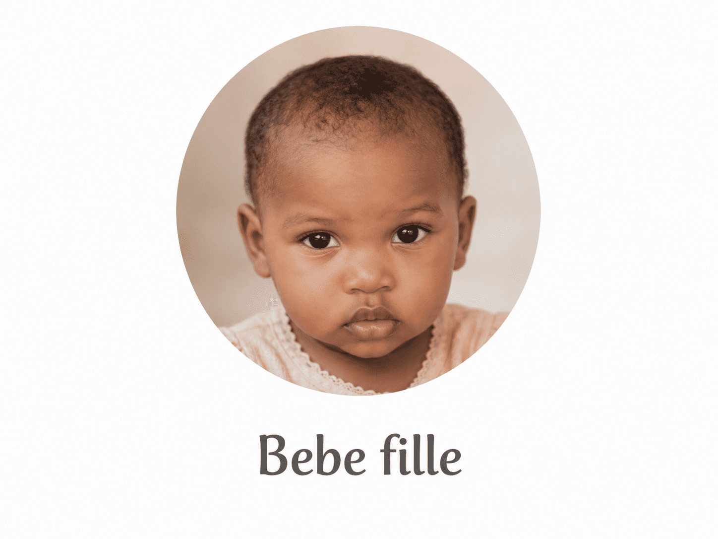 Bebe fille